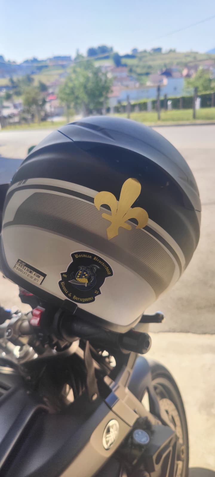 6 ljijlana zlatne boje, simbol Bosne moje